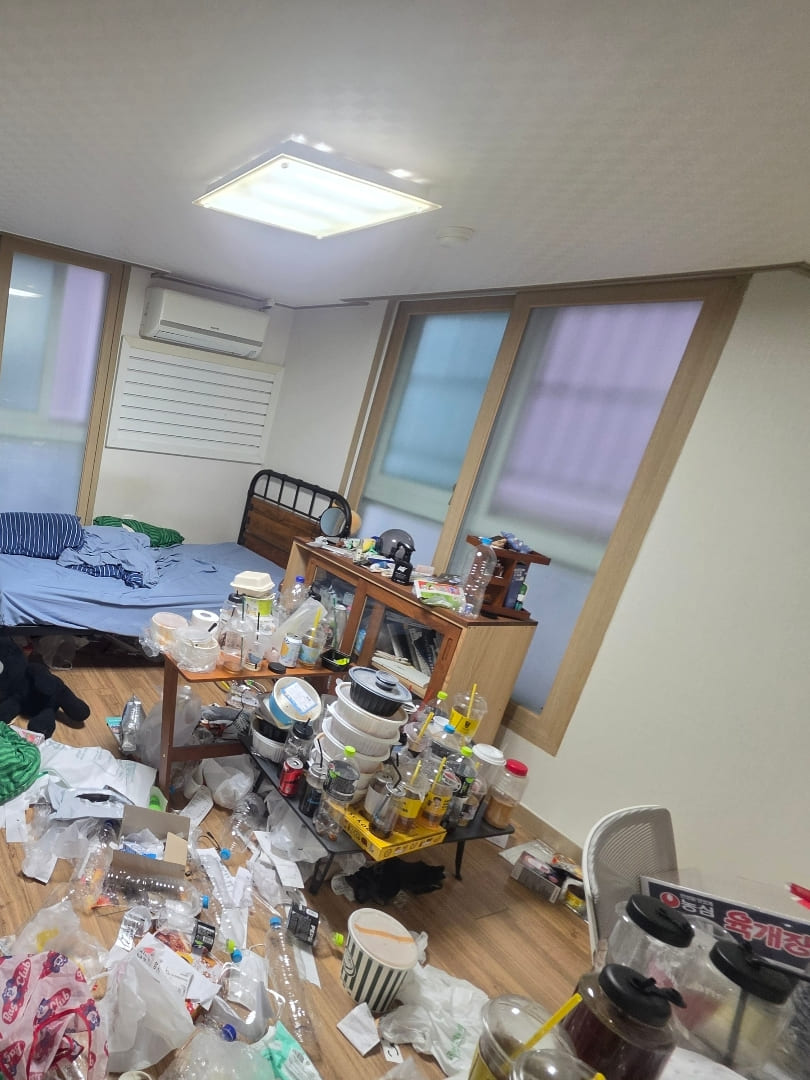 경기-용인-원룸-쓰레기집