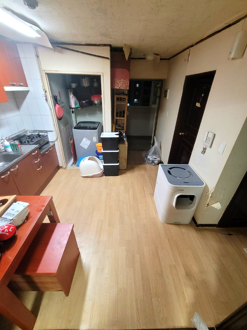 쓰레기집 주방 청소