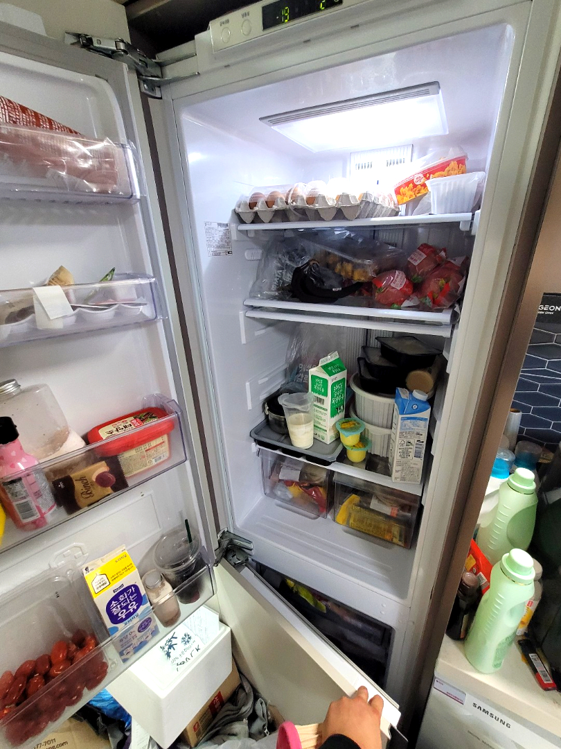 쓰레기집 냉장고