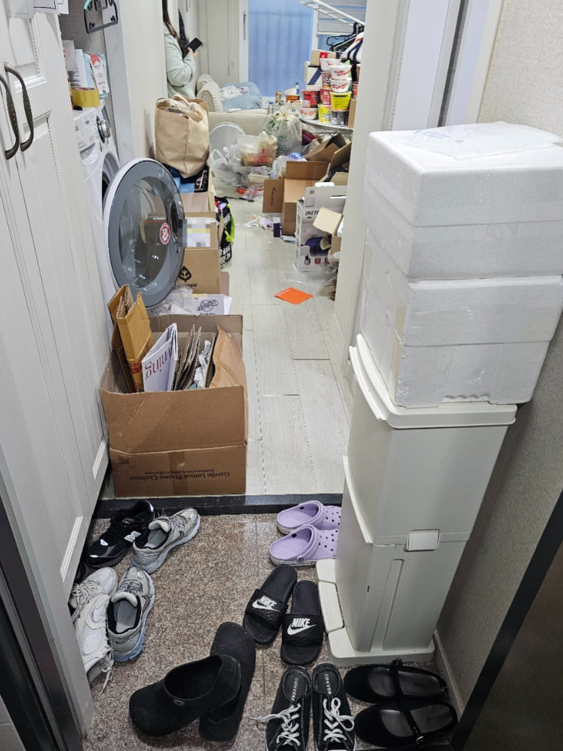 노원구 공릉동, 집쓰레기 수거 서비스로 편리함을 더하다! 작업전 이미지
