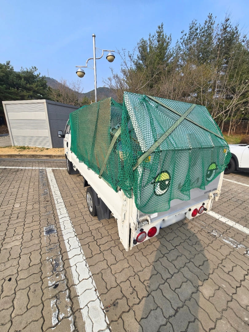 부산 원룸 이사폐기물 수거 처리 트럭