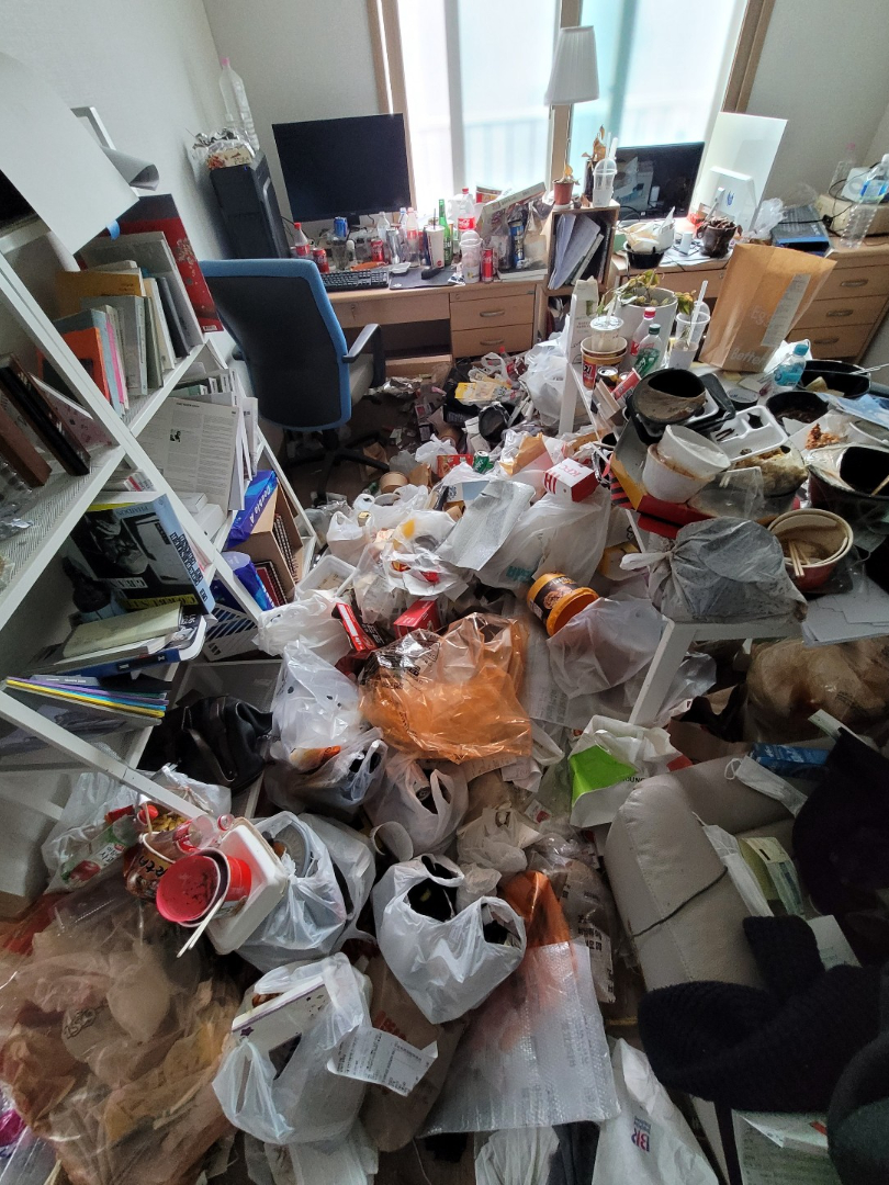 깨끗한 팔탄면, 집쓰레기 수거 서비스로 시작하세요! 작업전 이미지