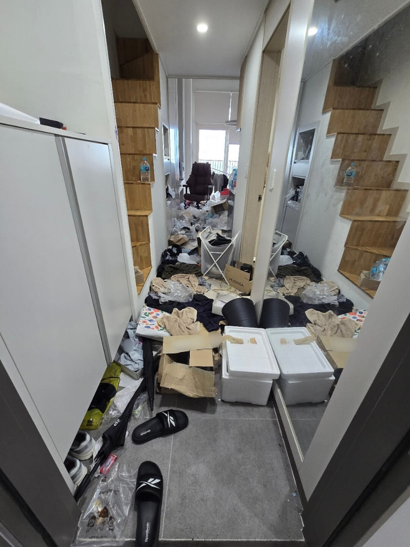 현관 인천연수구쓰레기집청소