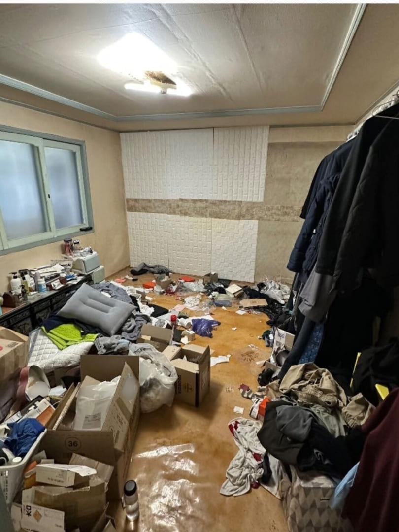 우아한정리 부산 안방 이사 폐기물