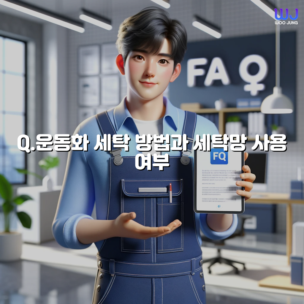 운동화 세탁 방법과 세탁망 사용 여부 - 우아한정리, 우정 FAQ : 자주묻는질문 답변 FAQ - 폐기물처리비용, 쓰레기집청소비용,  정리수납비용, 유품정리 비용