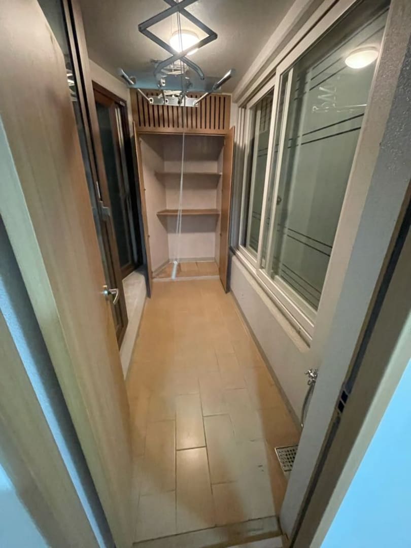 베란다 고인 유품정리