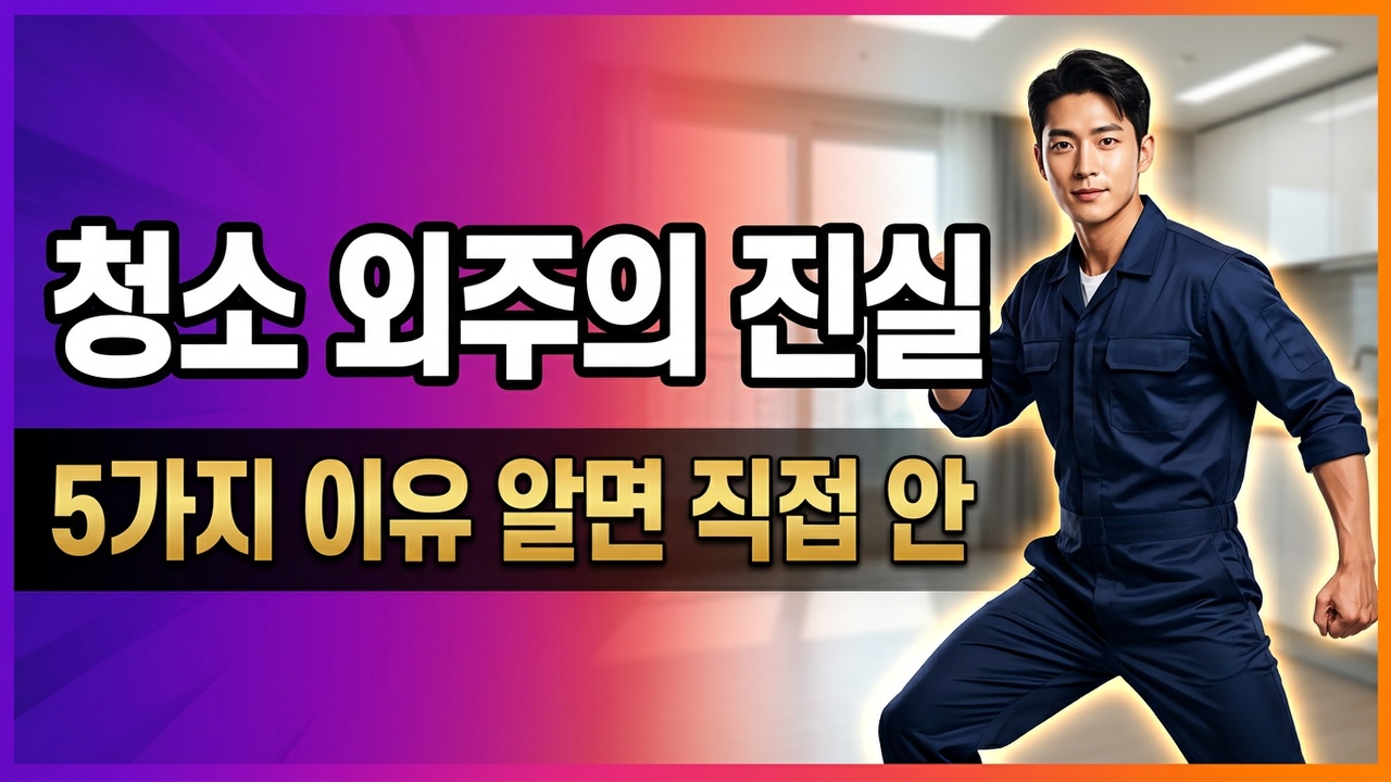 2026년 추석 전 대청소, 업체에 맡기면 편한 진짜 이유 5가지