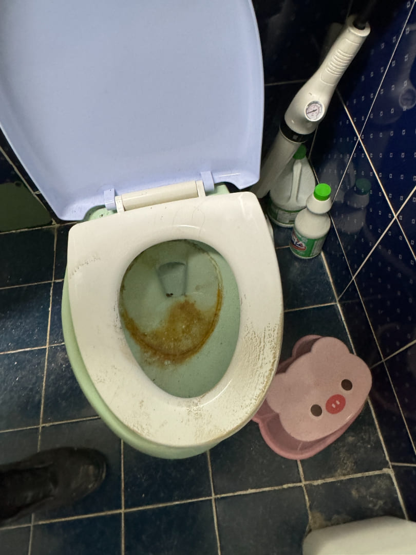 이천 아파트 화장실 변기