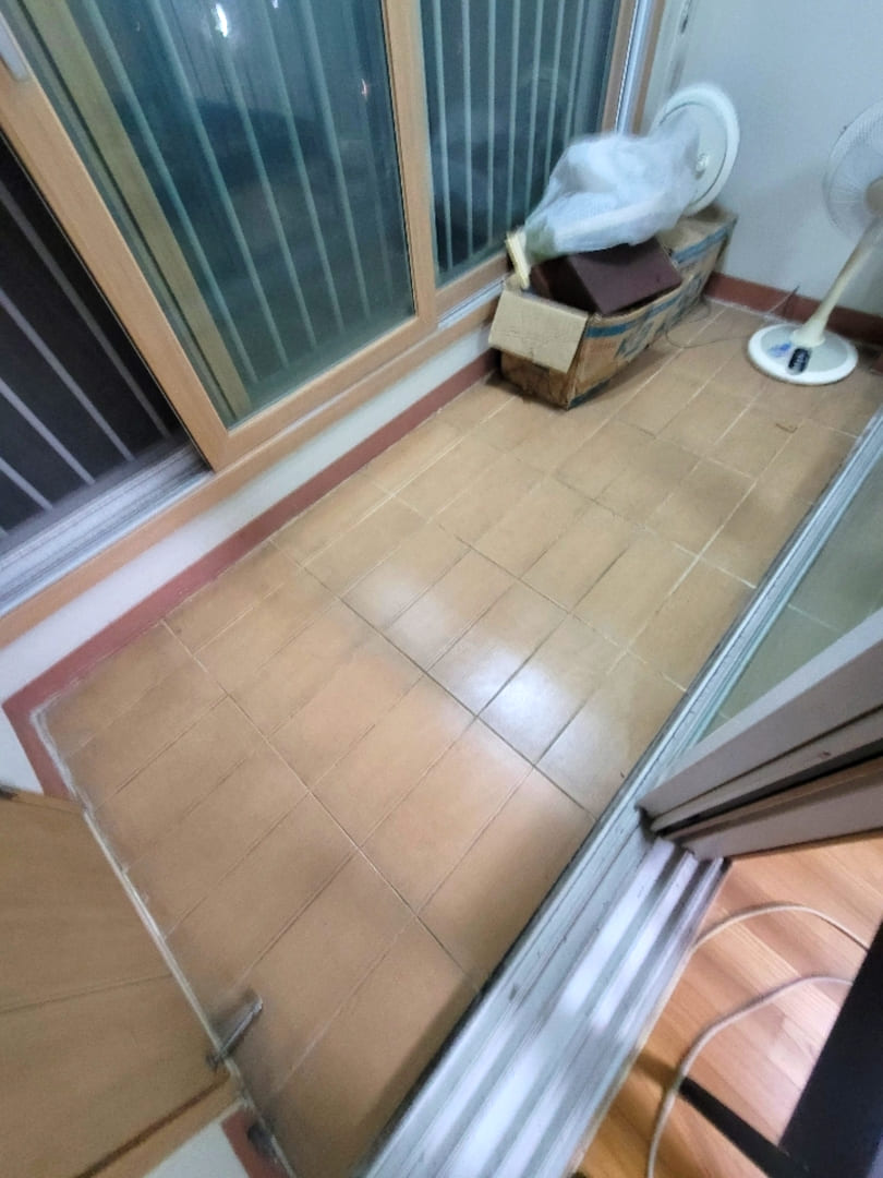 아파트 베란다 청소