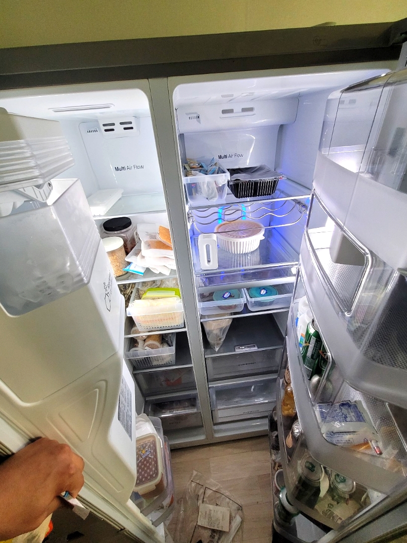 인천 쓰레기집 냉장고