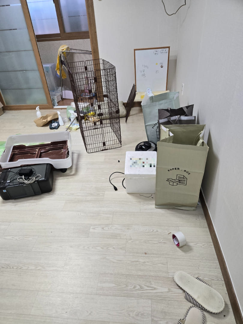 중랑구 중화동, 합리적 폐기물 처리 비용 공개! 작업전 이미지