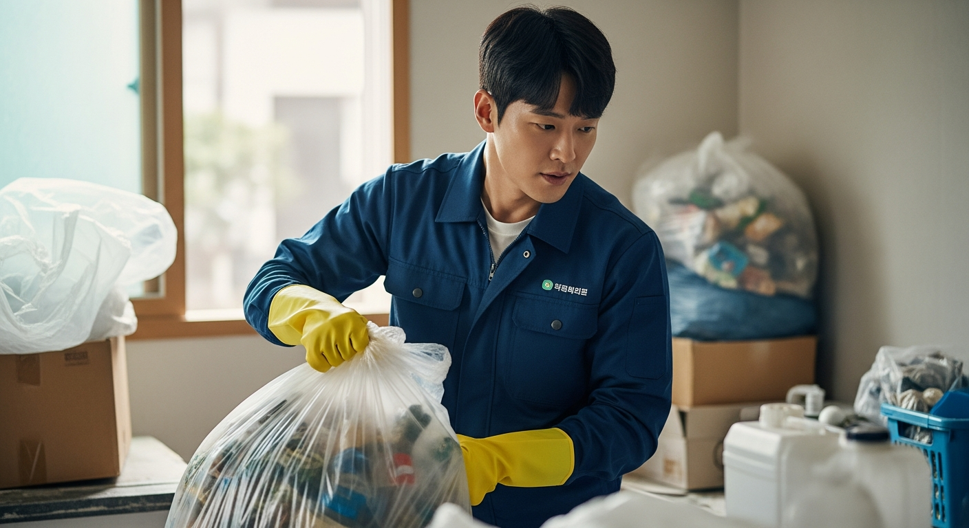 의왕시 쓰레기집 청소 업체 비용, 2026년 실제 견적서 비교 분석 작업 과정