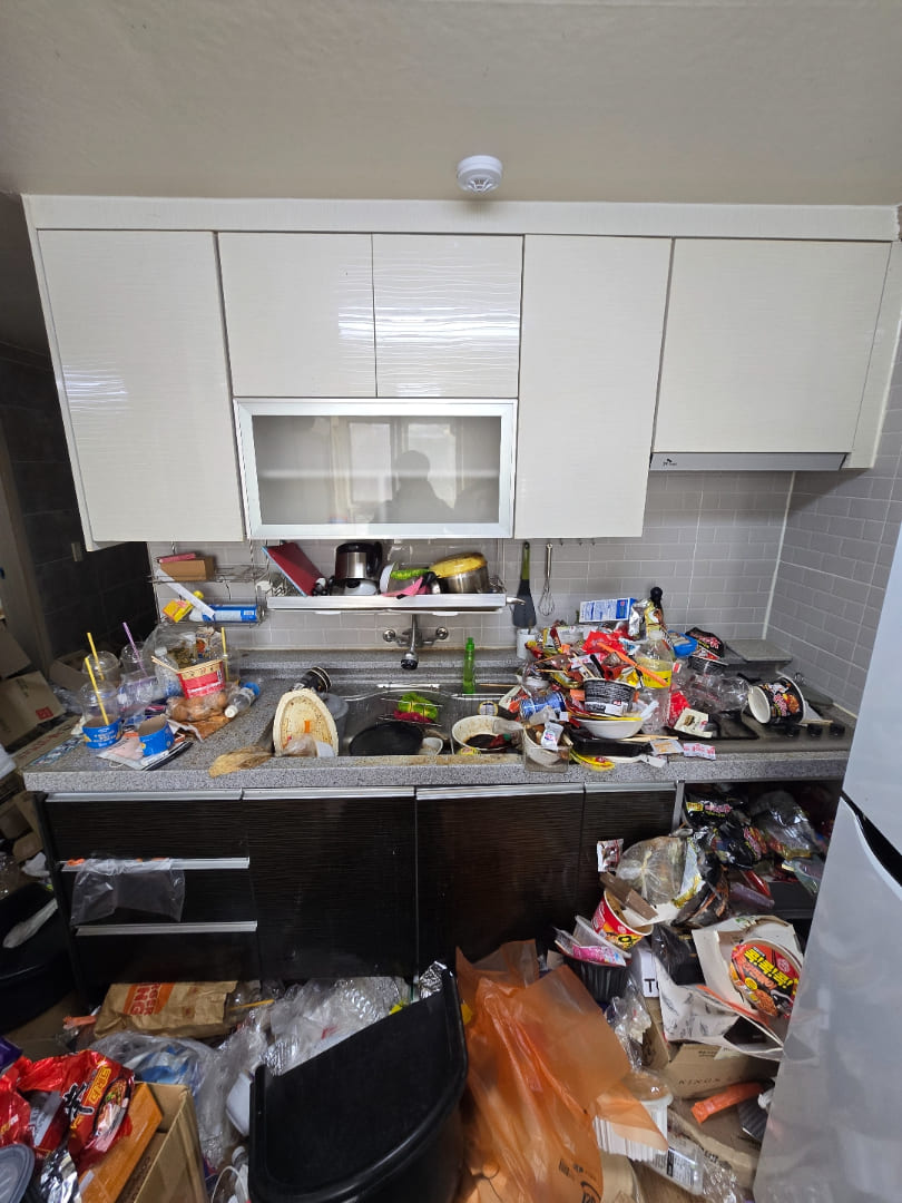 전북 남원시 덕과면, 쓰레기집 청소 가격 공개! 작업전 이미지