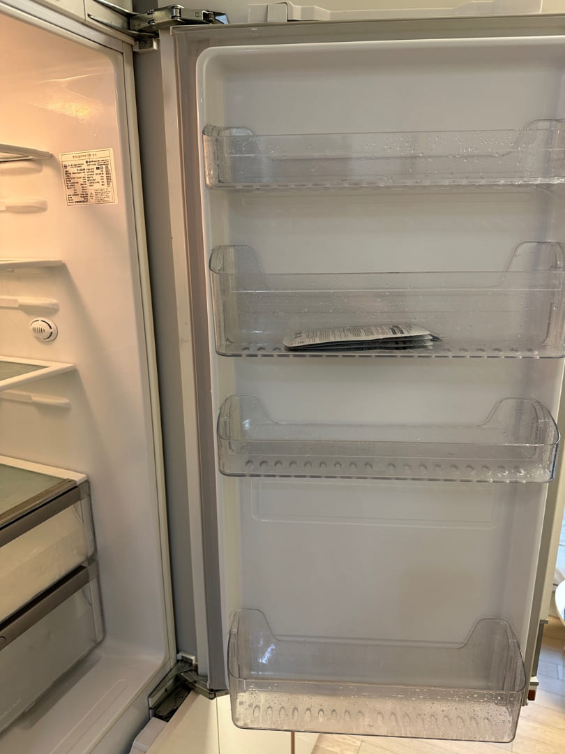 쓰레기집 냉장고 청소