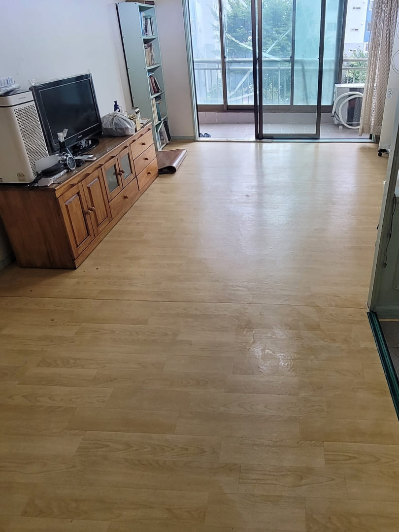 거실 특수청소 완료