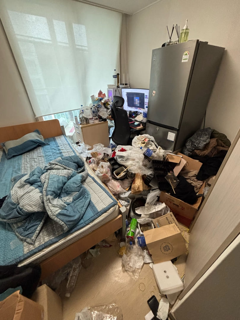 삼청동 쓰레기 수거, 깔끔한 종로구의 비결은? 작업전 이미지