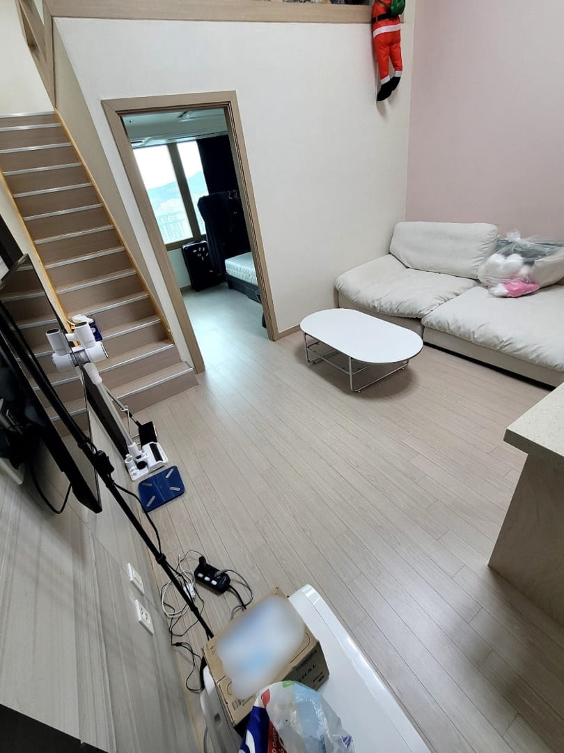 거실 쓰레기집 청소