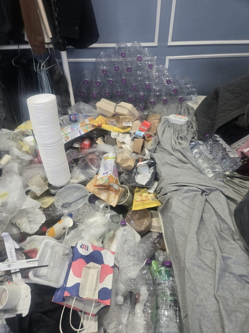 대구 쓰레기 많은 곳 침대