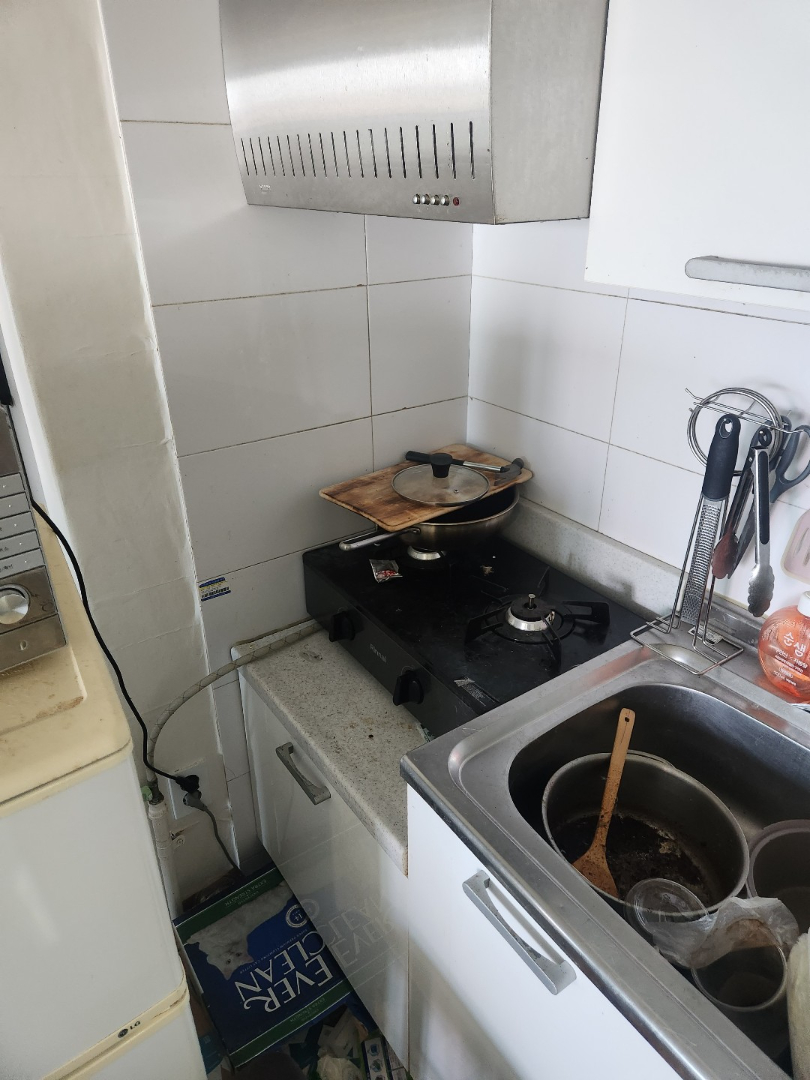 쓰레기집 싱크대