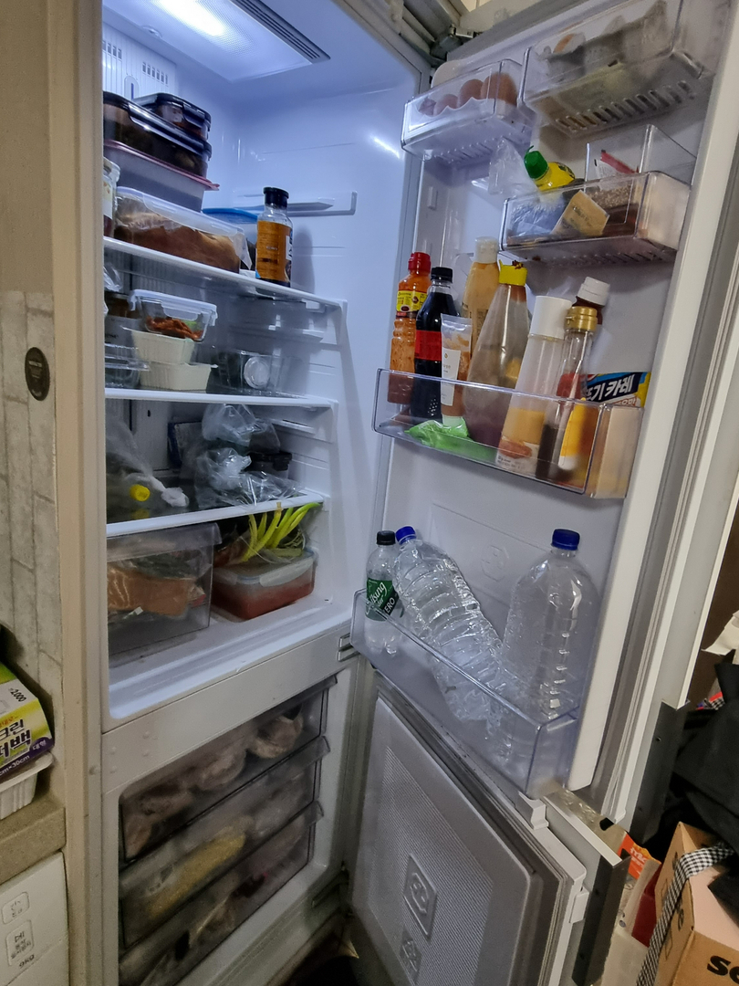 창원 쓰레기집 냉장고