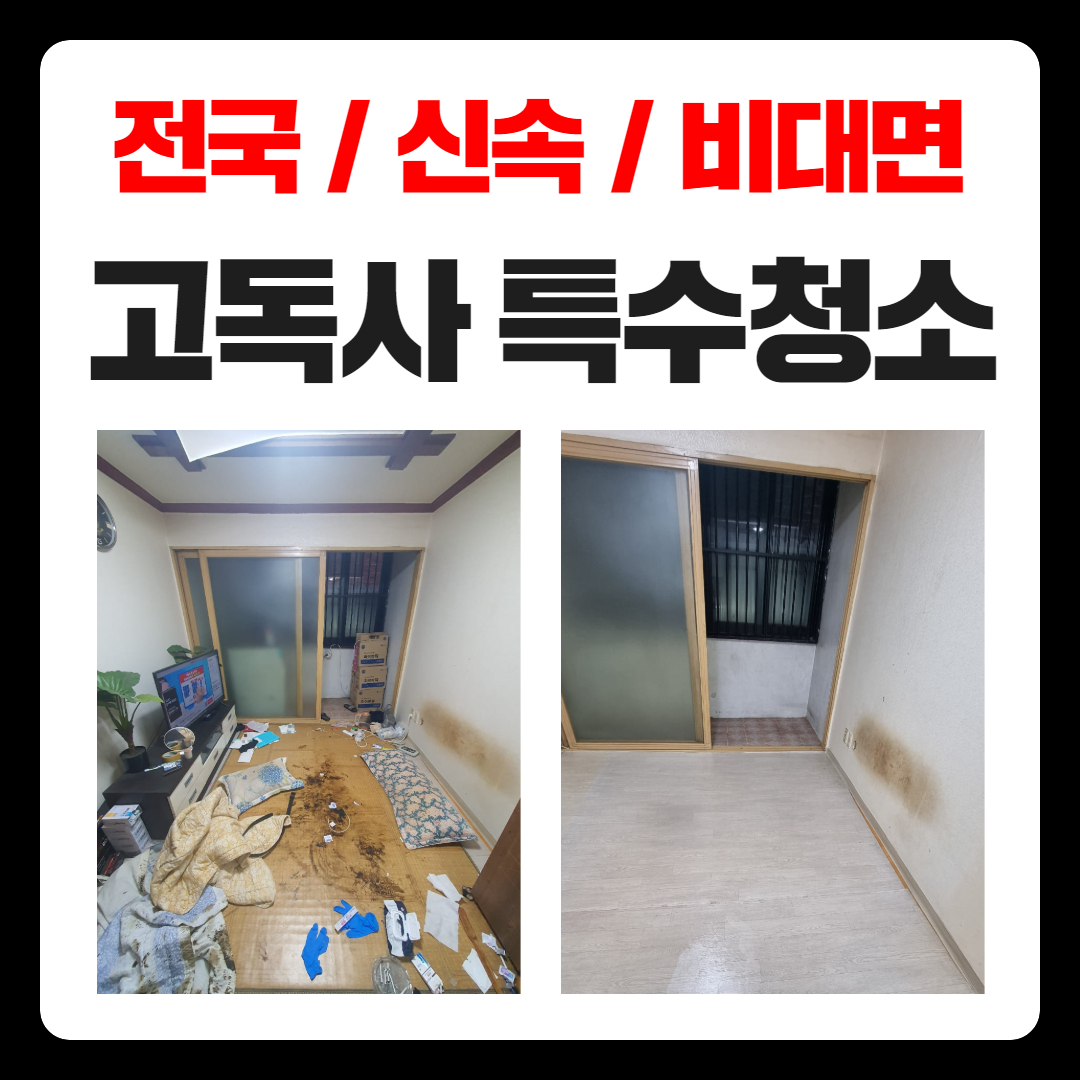우아한정리 고독사특수청소