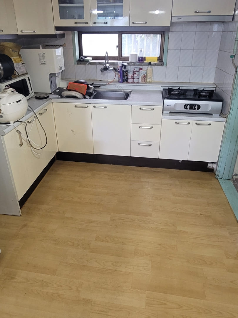 싱크대 특수청소 완료