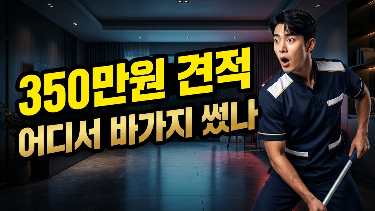 구리시 쓰레기집 청소 350만원 견적서, 어디서 잘못된 걸까
