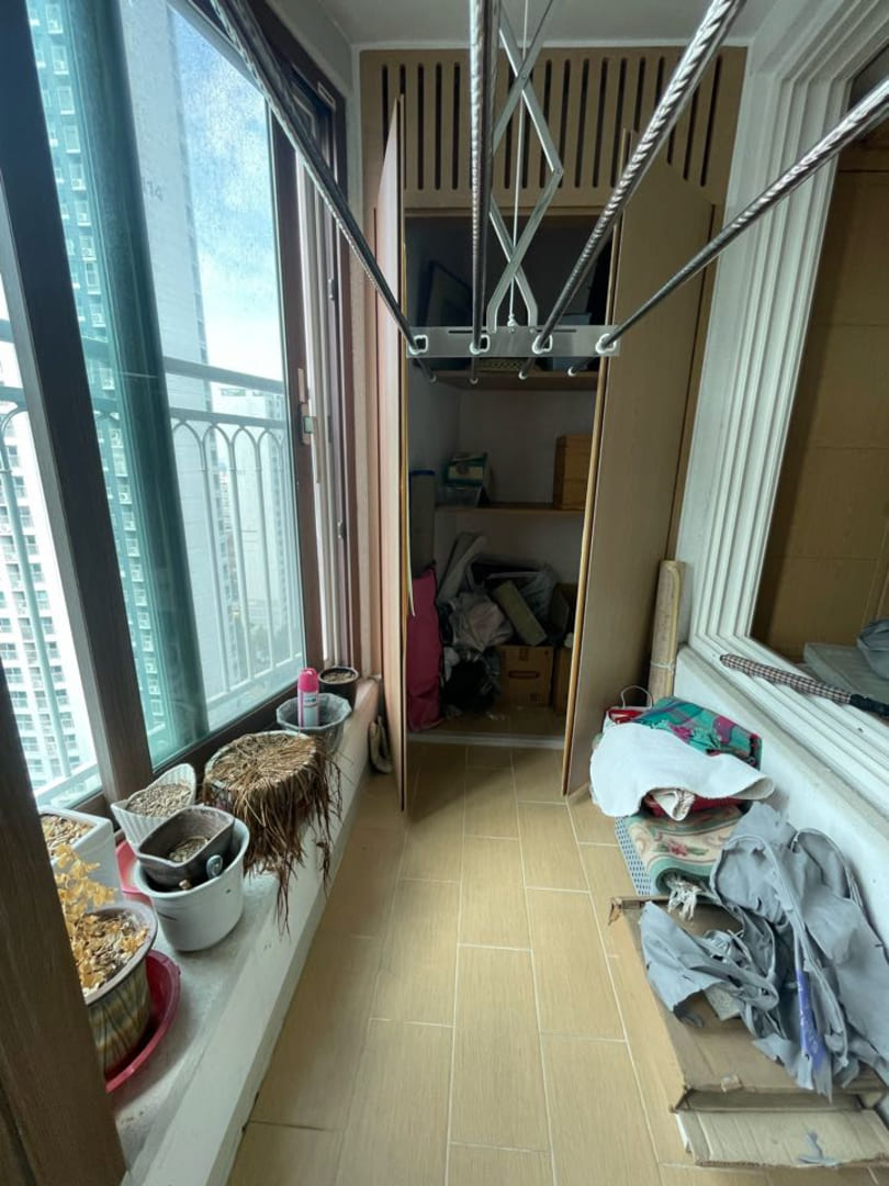 베란다 고인 유품