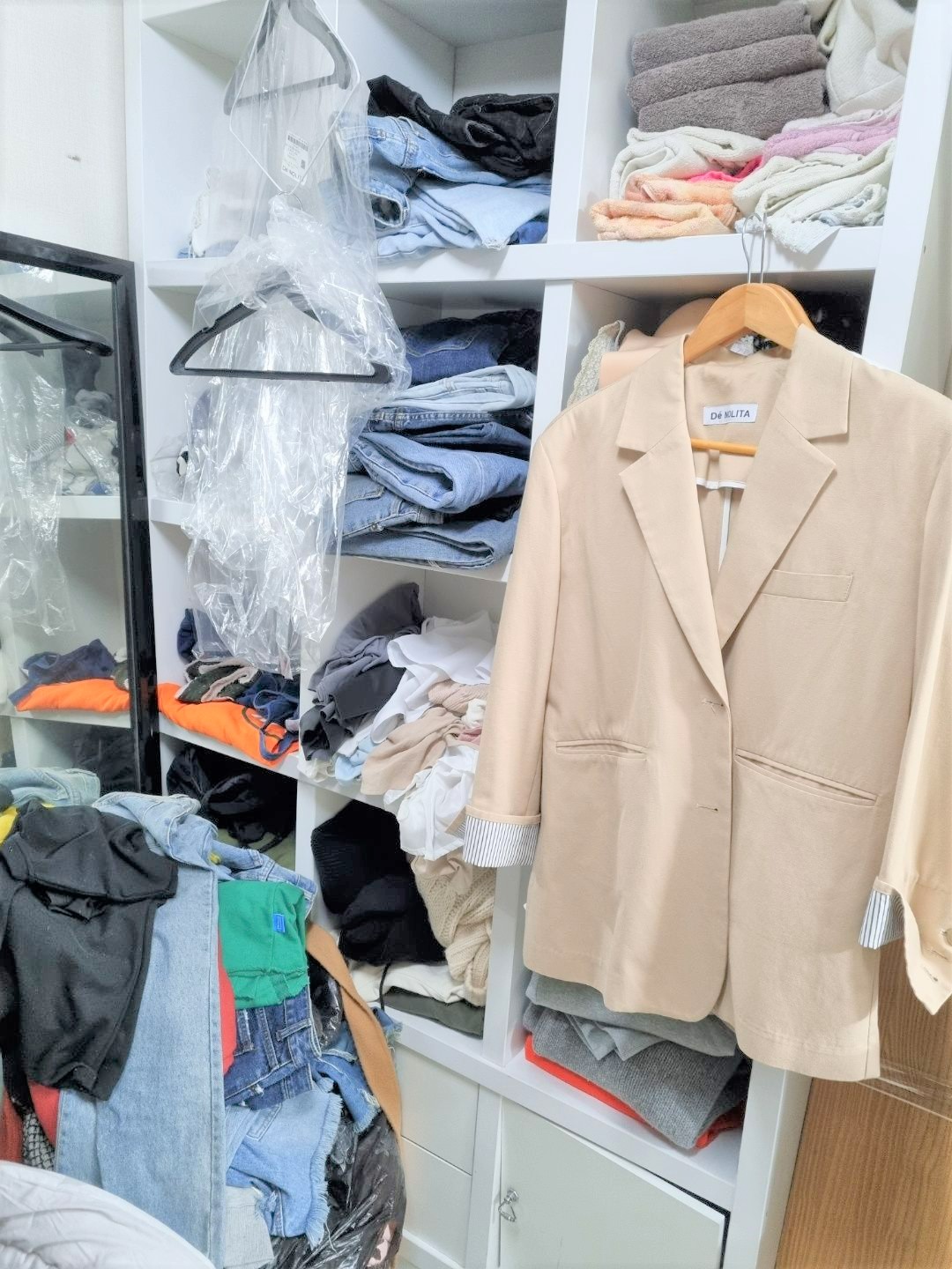 우아한정리 책장 가까이