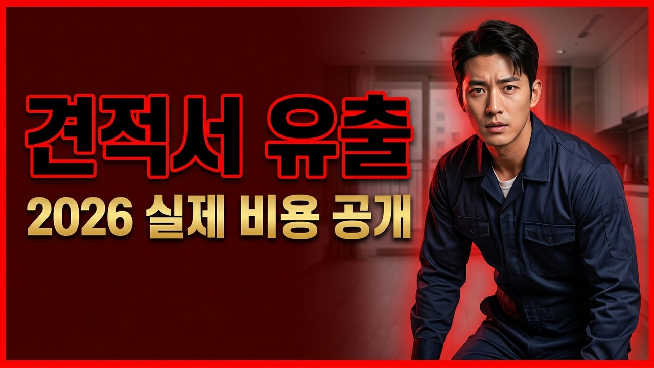 의왕시 쓰레기집 청소 업체 비용, 2026년 실제 견적서 비교 분석