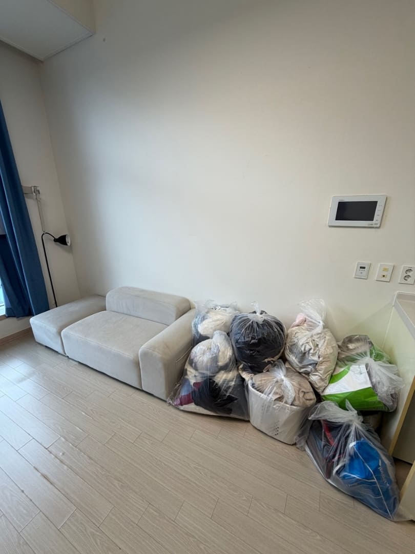 쇼파 천안특수청소알바 청소 후