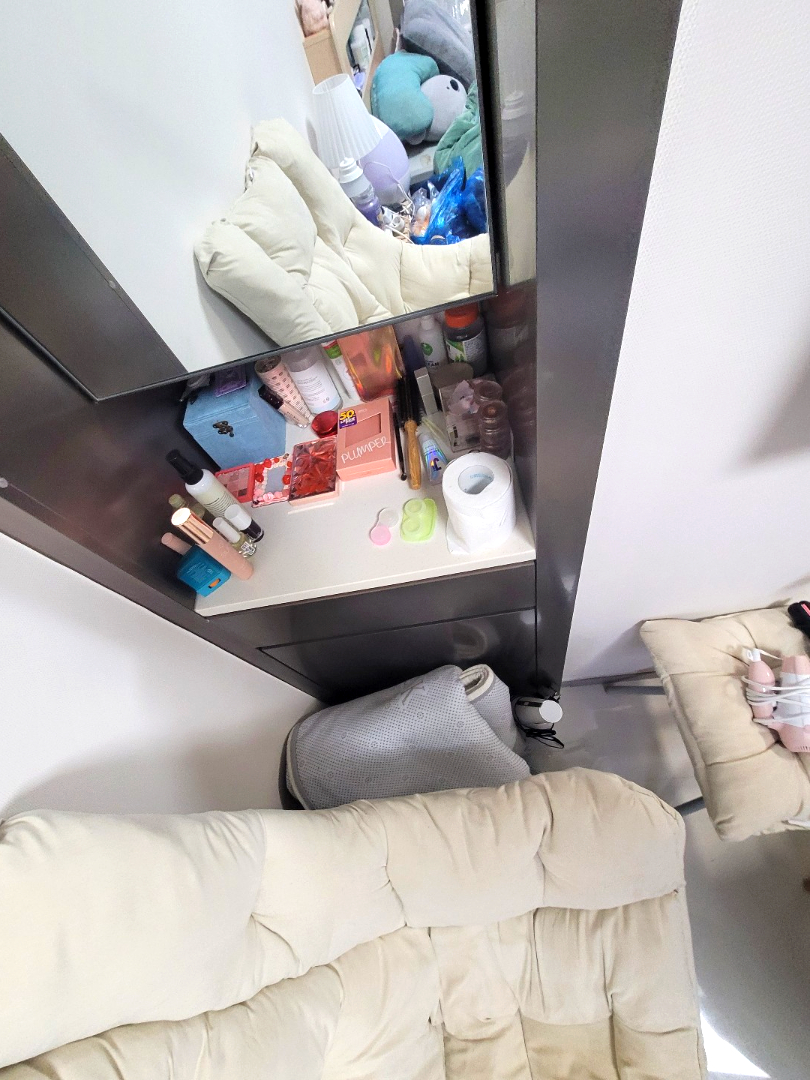 쓰레기집 거실 정리