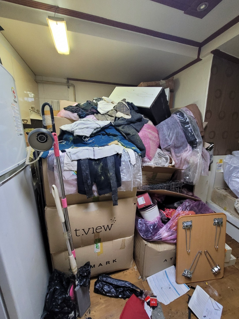 서울 종로구 견지동 집쓰레기수거, 편리하게 처리하세요! 작업전 이미지