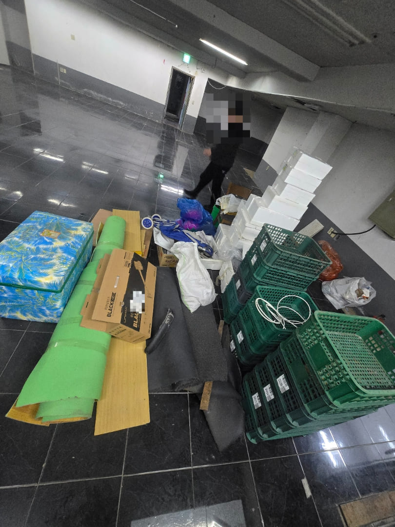 빌딩 건축폐기물