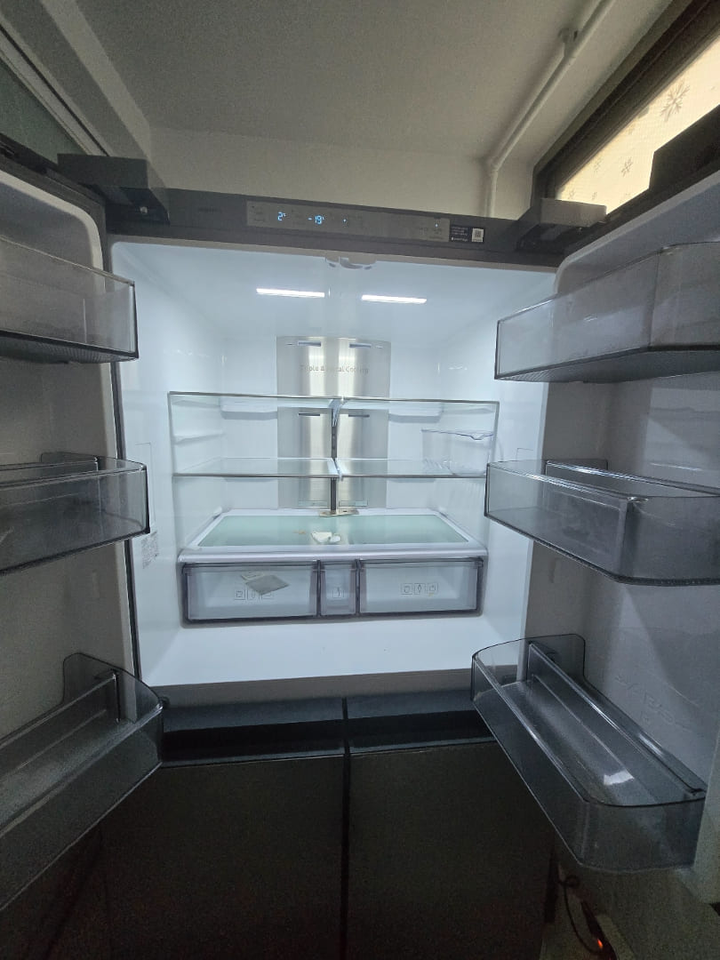 쓰레기집 냉장고 청소