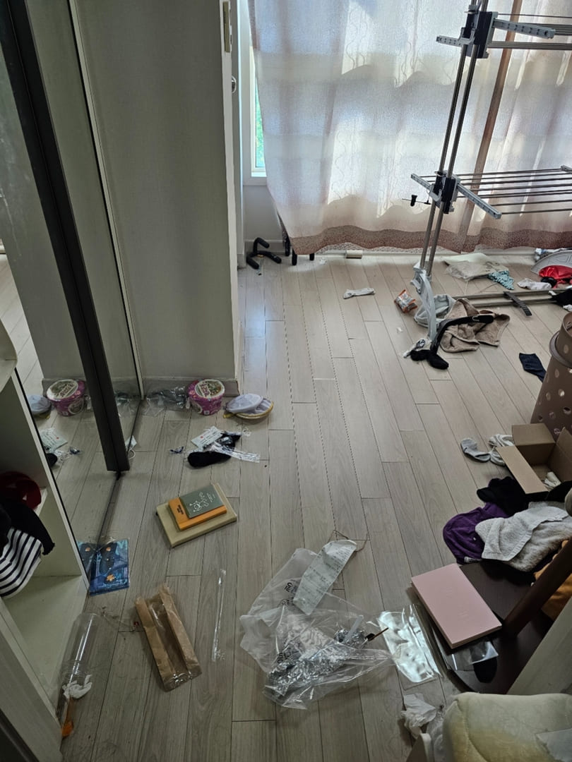 광주 이사 전 안방