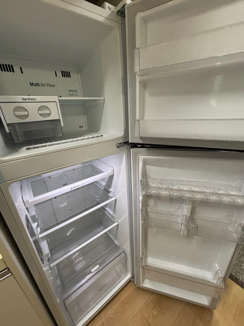 쓰레기집 냉장고 청소