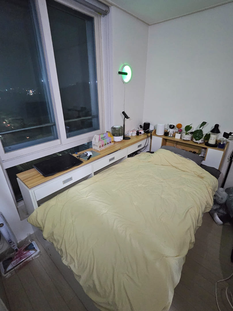 안산 쓰레기집 안방 침대 청소
