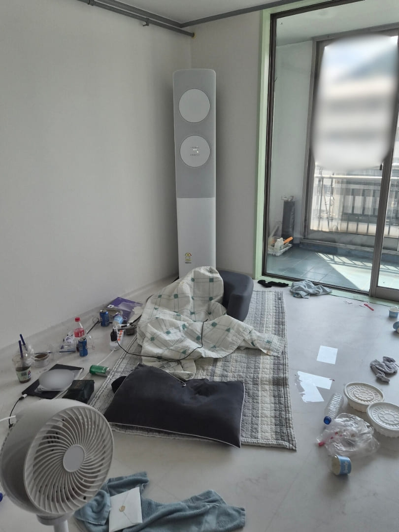 거실 쓰레기집청소명장