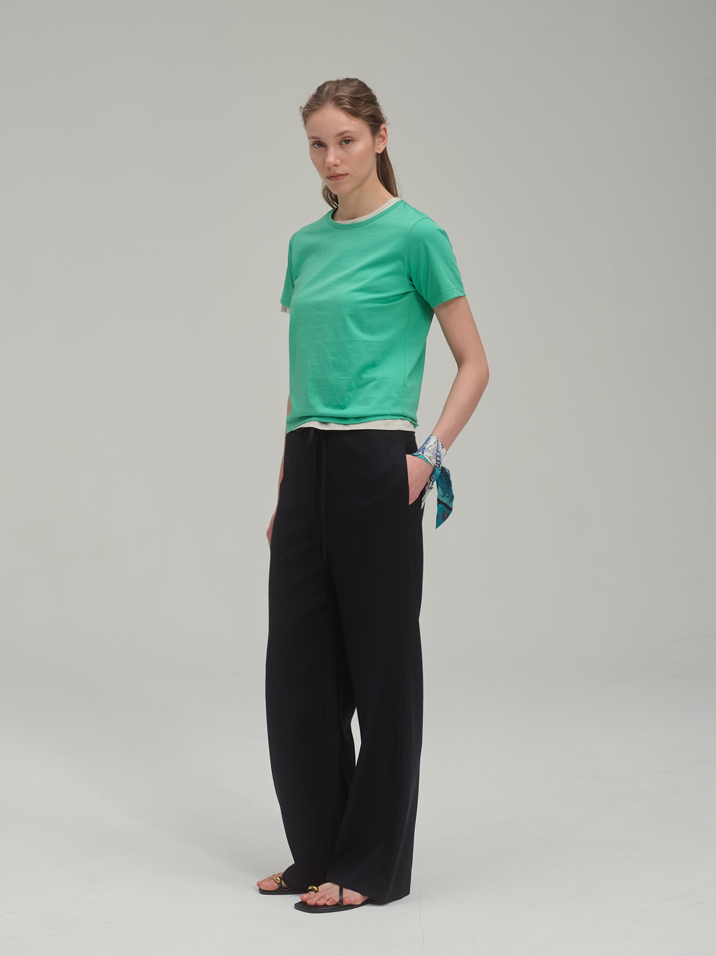 Silket Regular Fit T-Shirts_5 colors