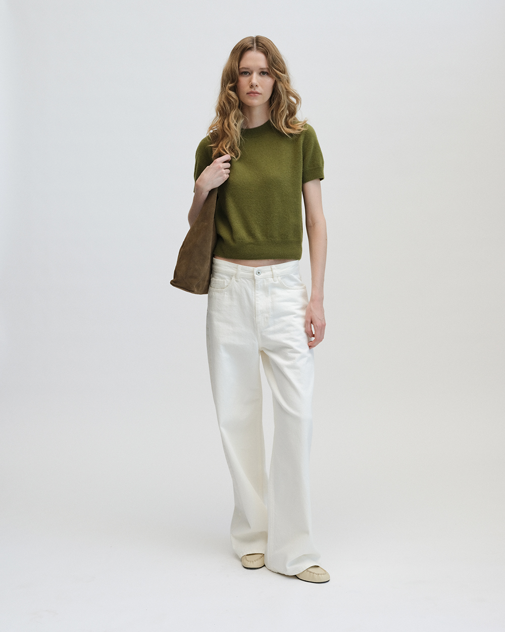 [9th] 100% Pure Cashmere Signature Crewneck Sweater_5 colors