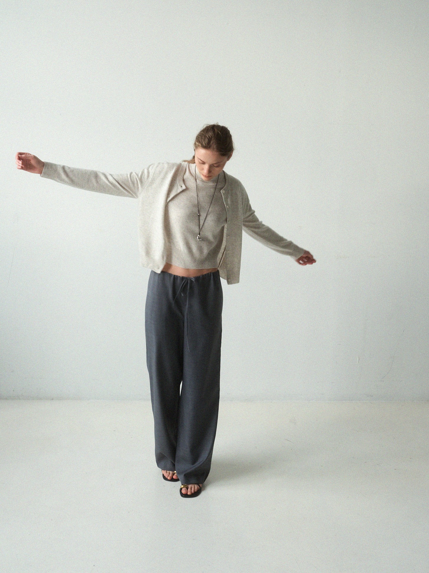 [9th] 100% Pure Cashmere Signature Cardigan_5 colors