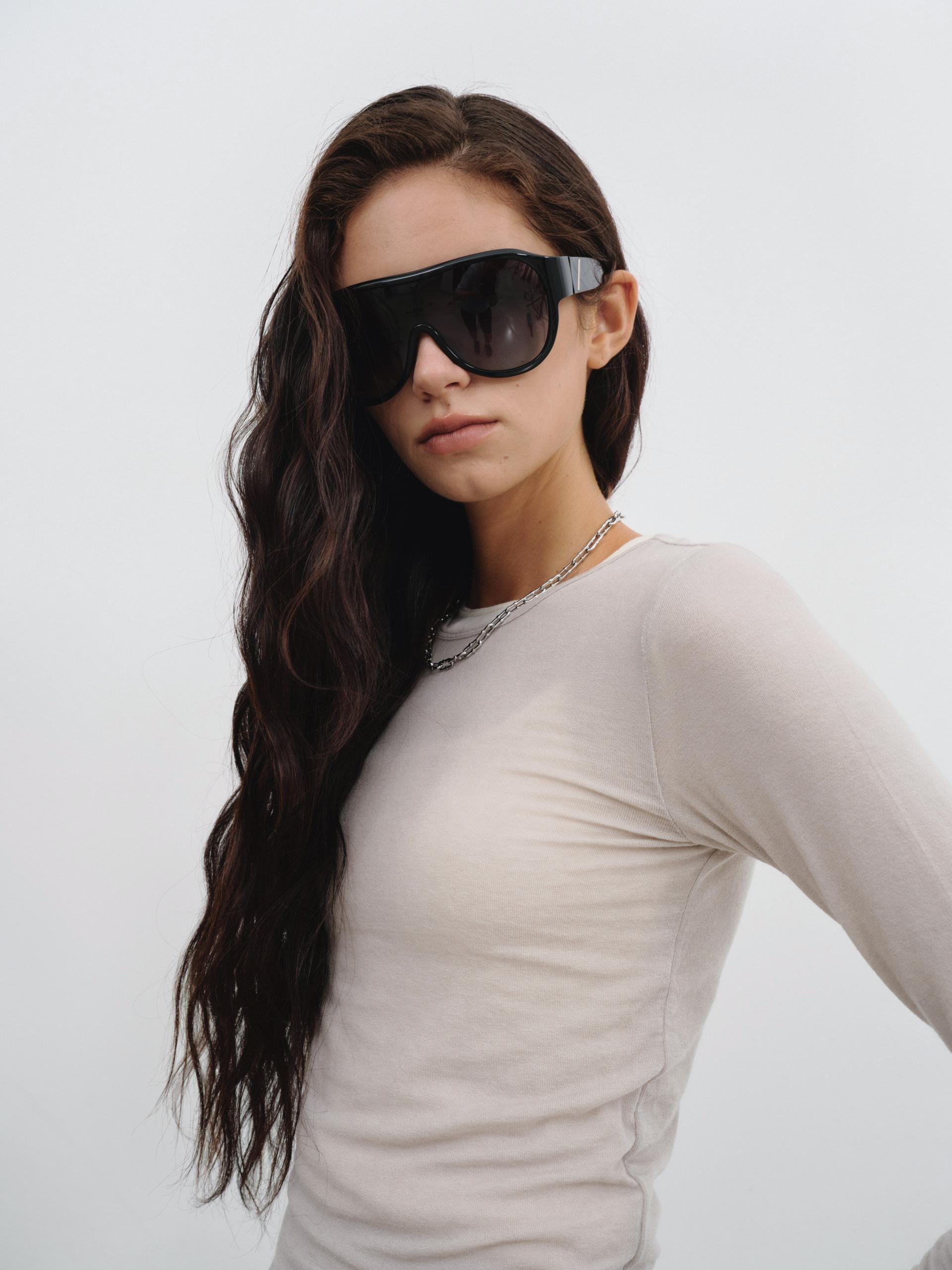 Cashmere Touch Long Sleeve T shirt_Cream