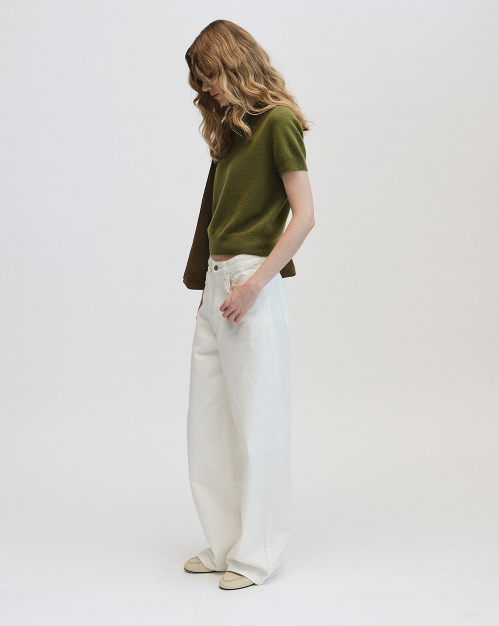 [9th] 100% Pure Cashmere Signature Crewneck Sweater_5 colors