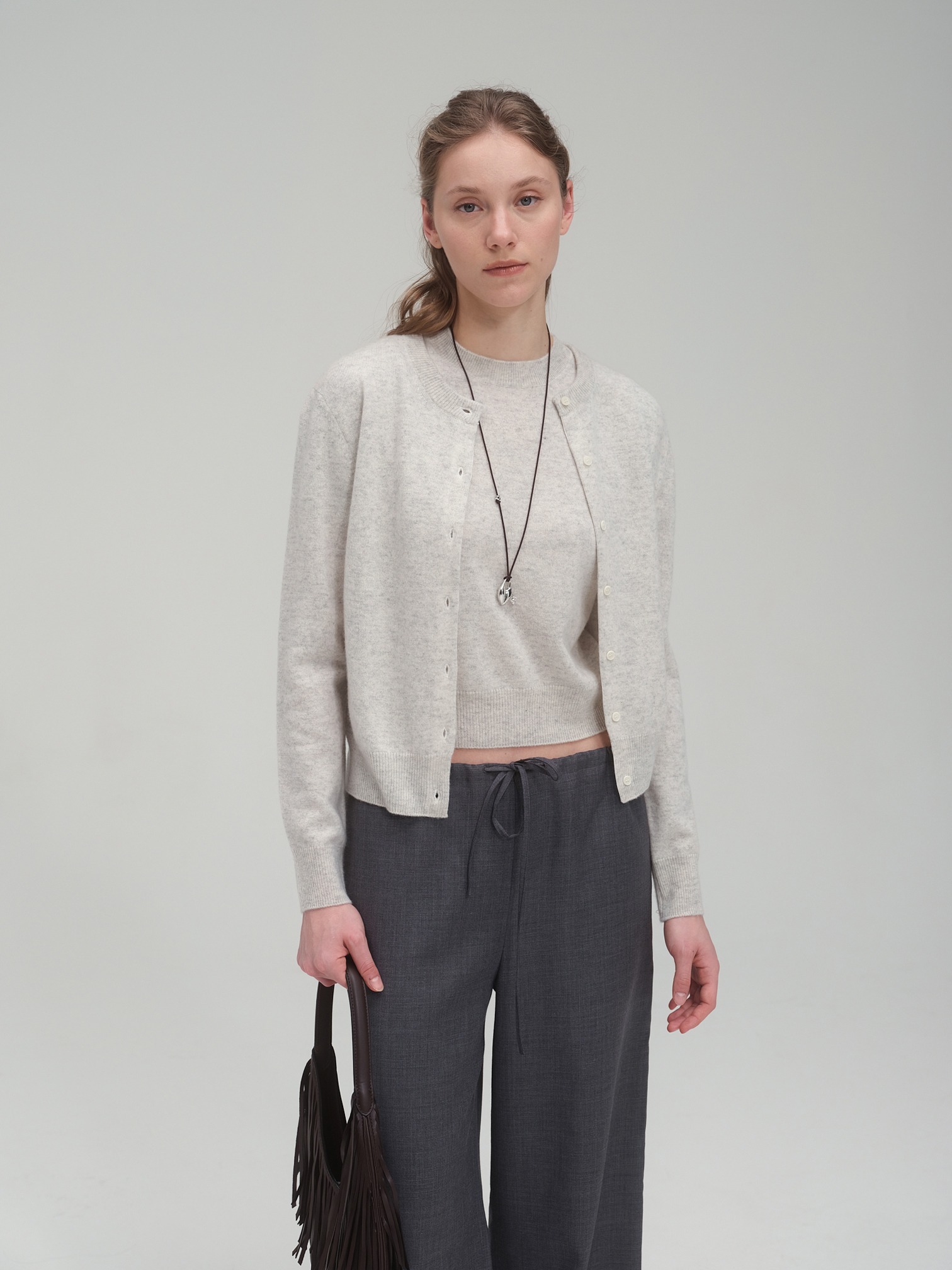 [5th] 100% Pure Cashmere Signature Cardigan_5 colors