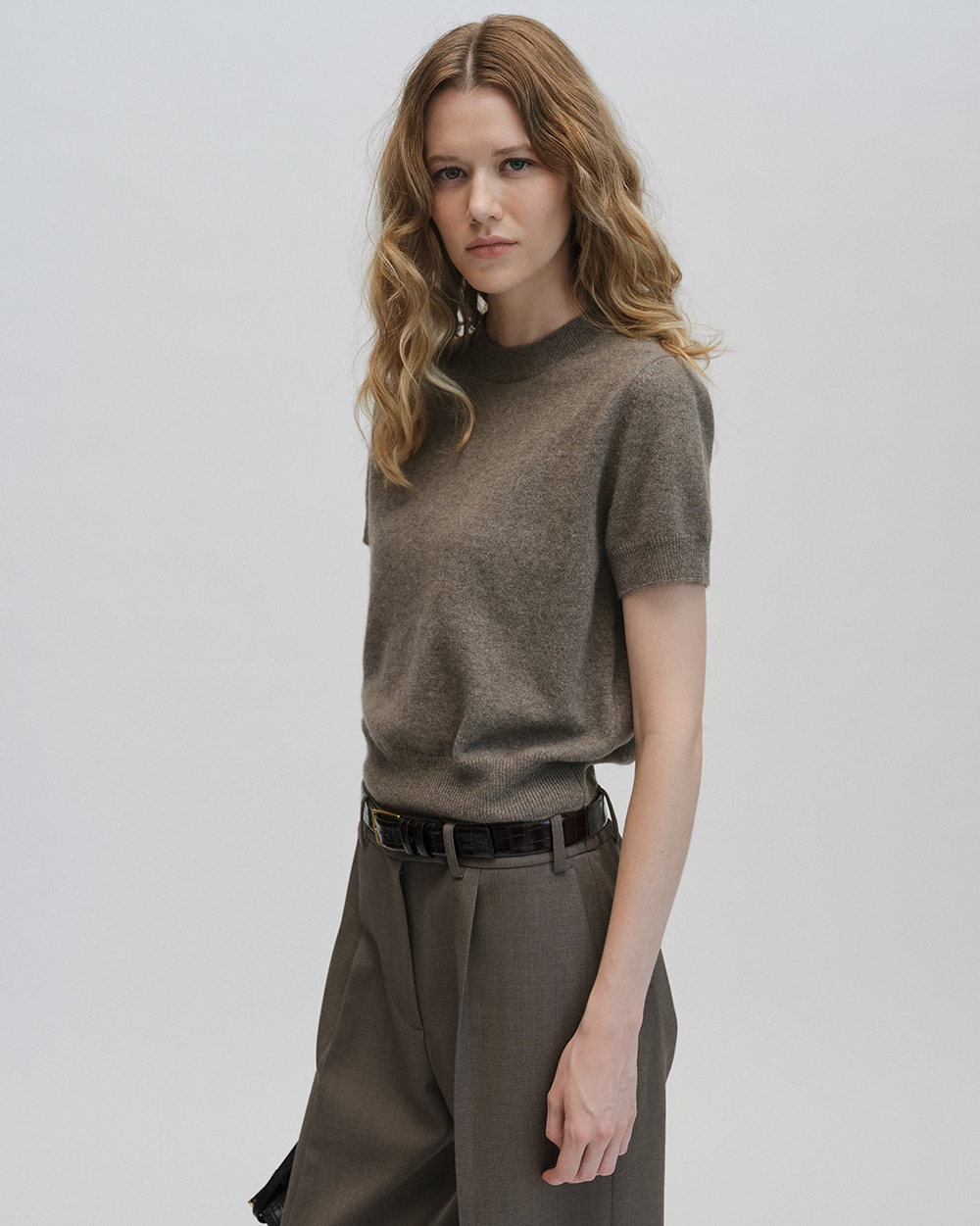 [9th] 100% Pure Cashmere Signature Crewneck Sweater_5 colors
