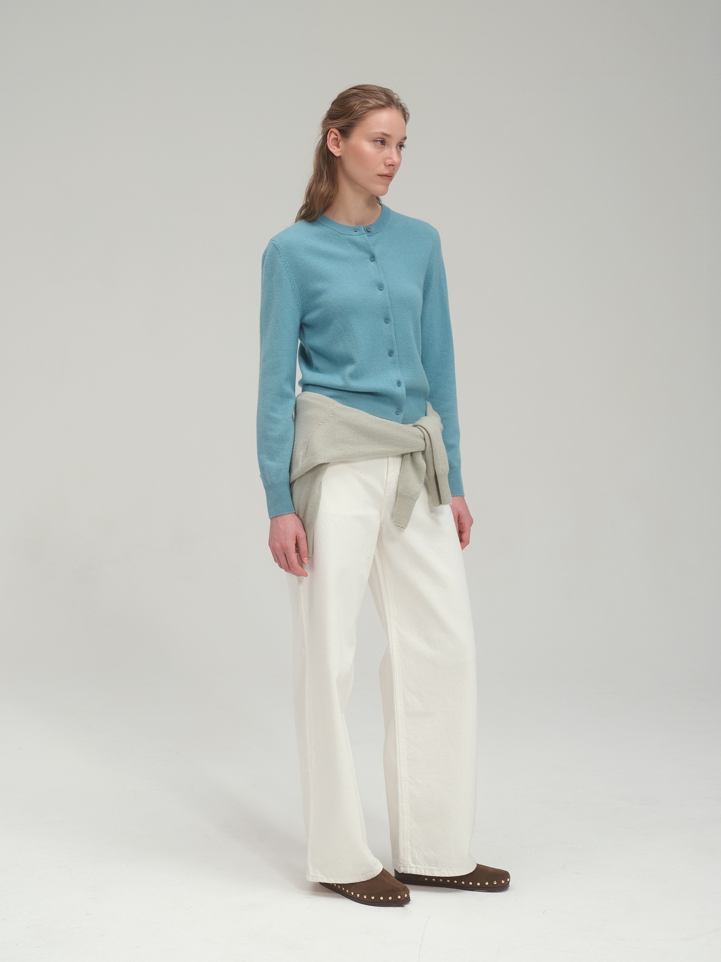 [5th] 100% Pure Cashmere Signature Cardigan_5 colors