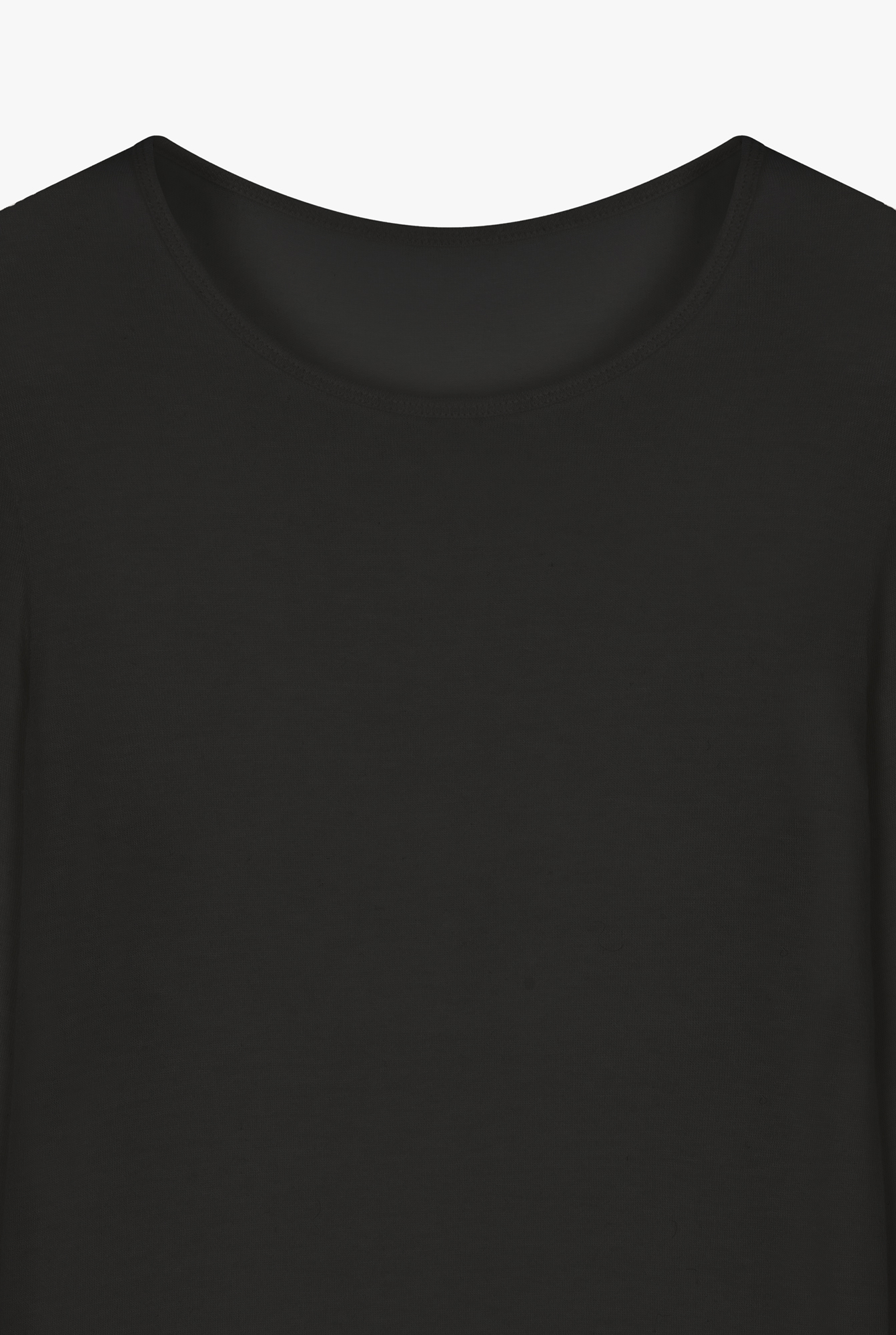 Cashmere Touch Long Sleeve T shirt_Light Grey