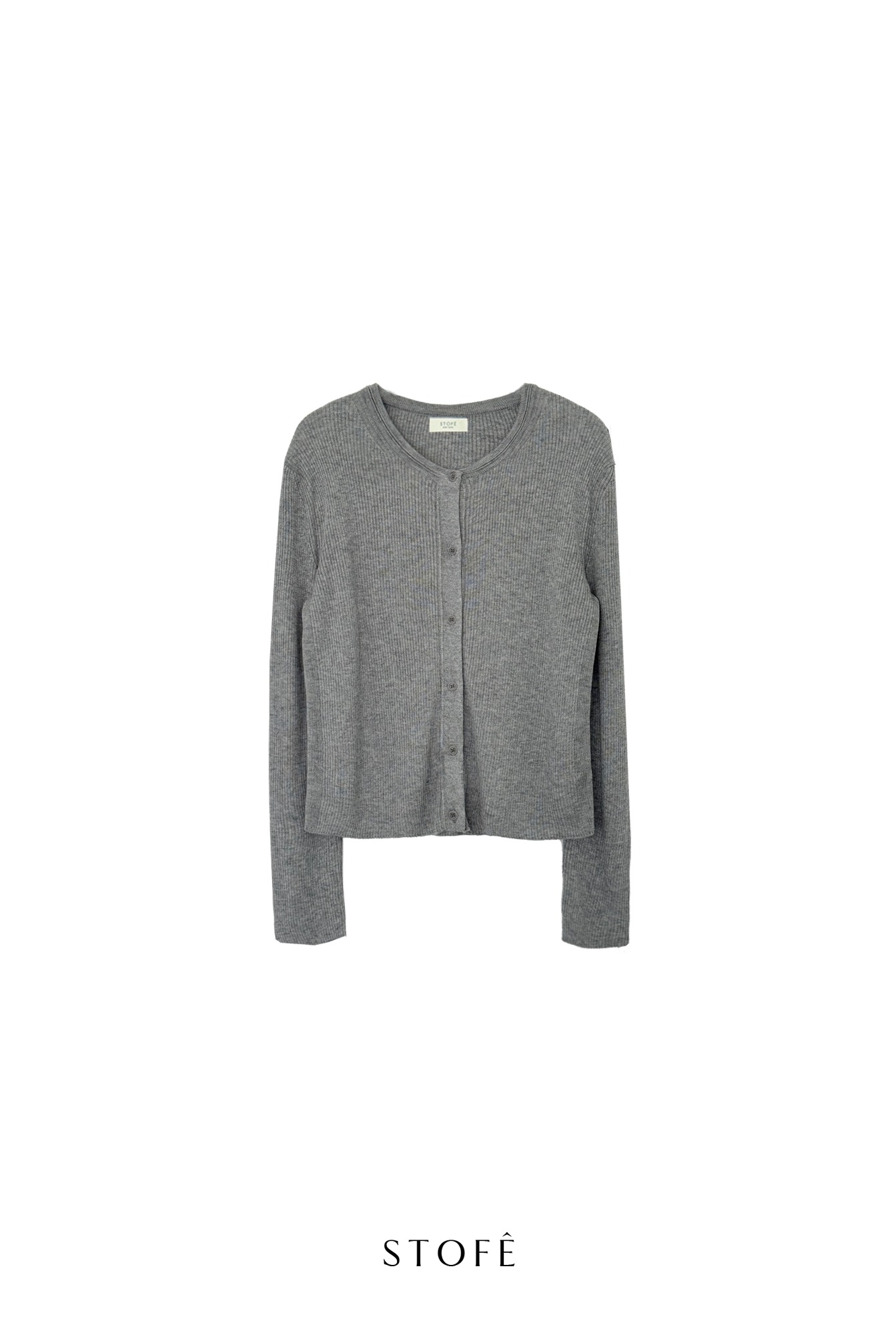 Silk Touch Ribbed Knit Cardigan in 3 colors