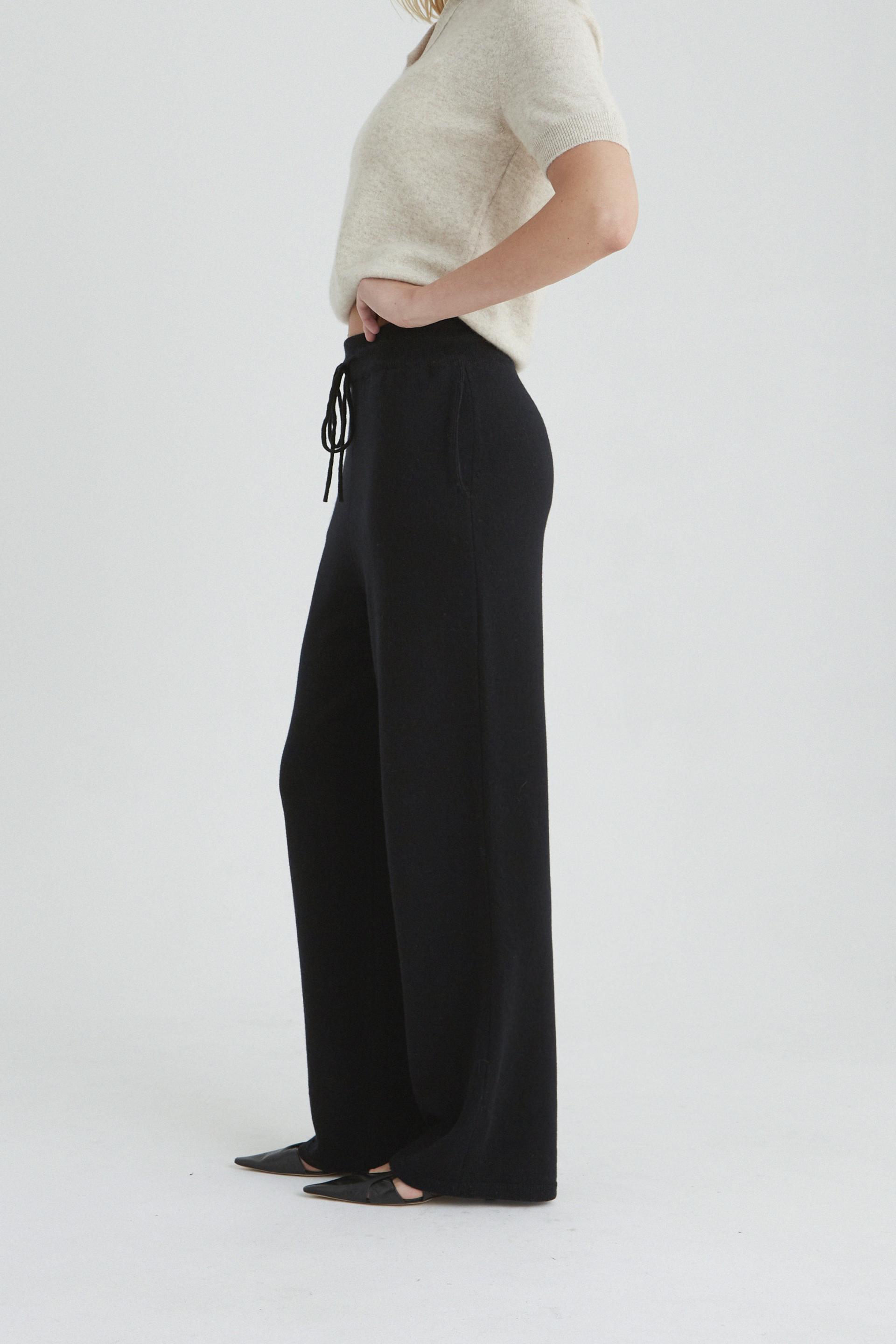 [4th] Knit trouser in Cashmere and Merino wool_3 colors